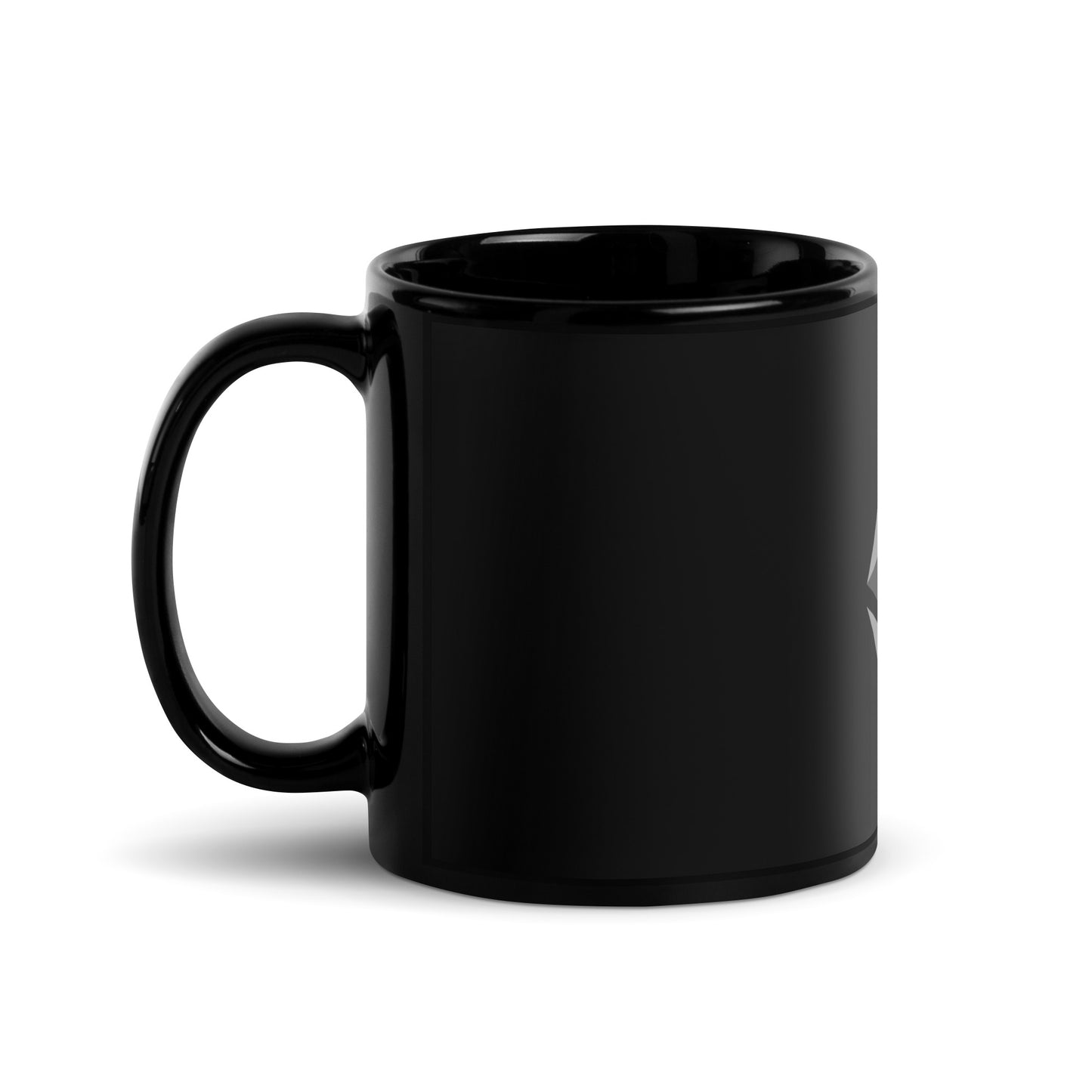 Eth Black Glossy Mug | Sleek Ethereum Coffee Mug for Crypto Enthusiasts