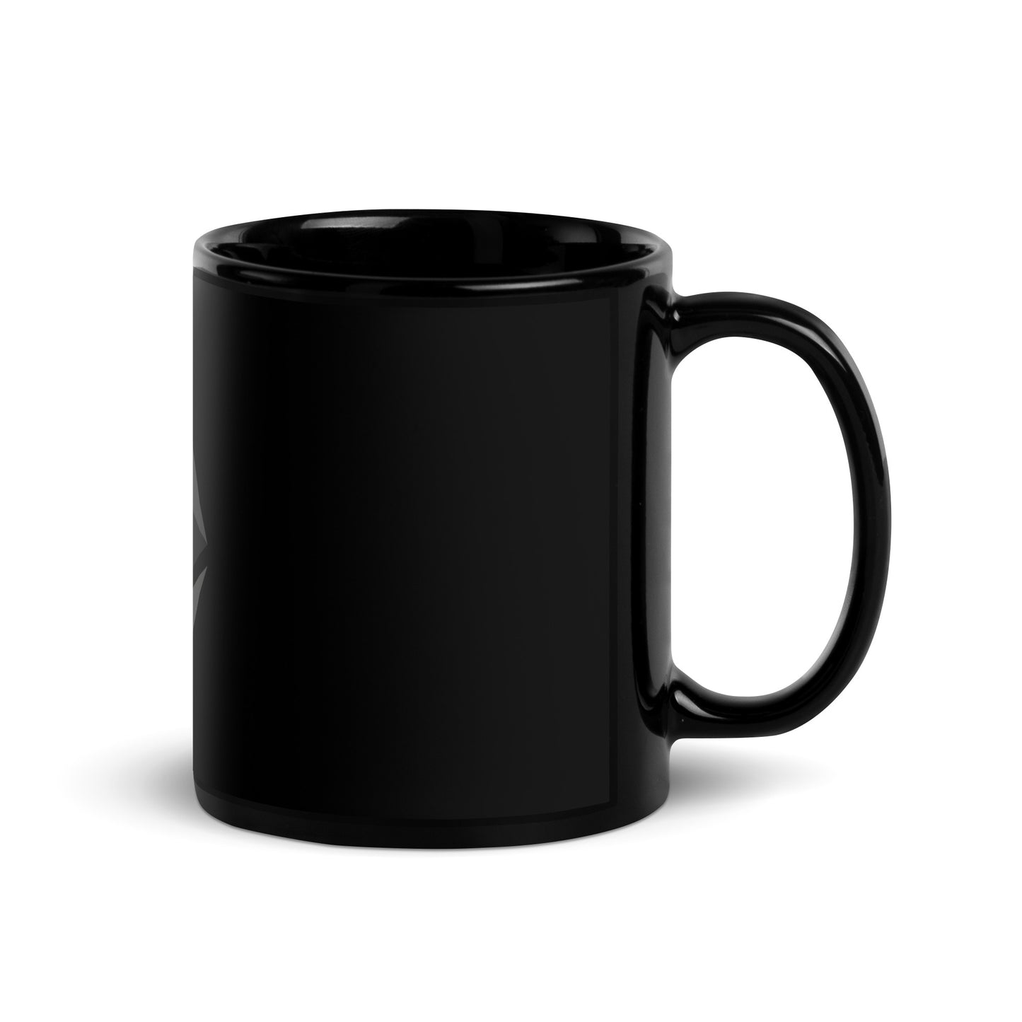 Eth Black Glossy Mug | Sleek Ethereum Coffee Mug for Crypto Enthusiasts