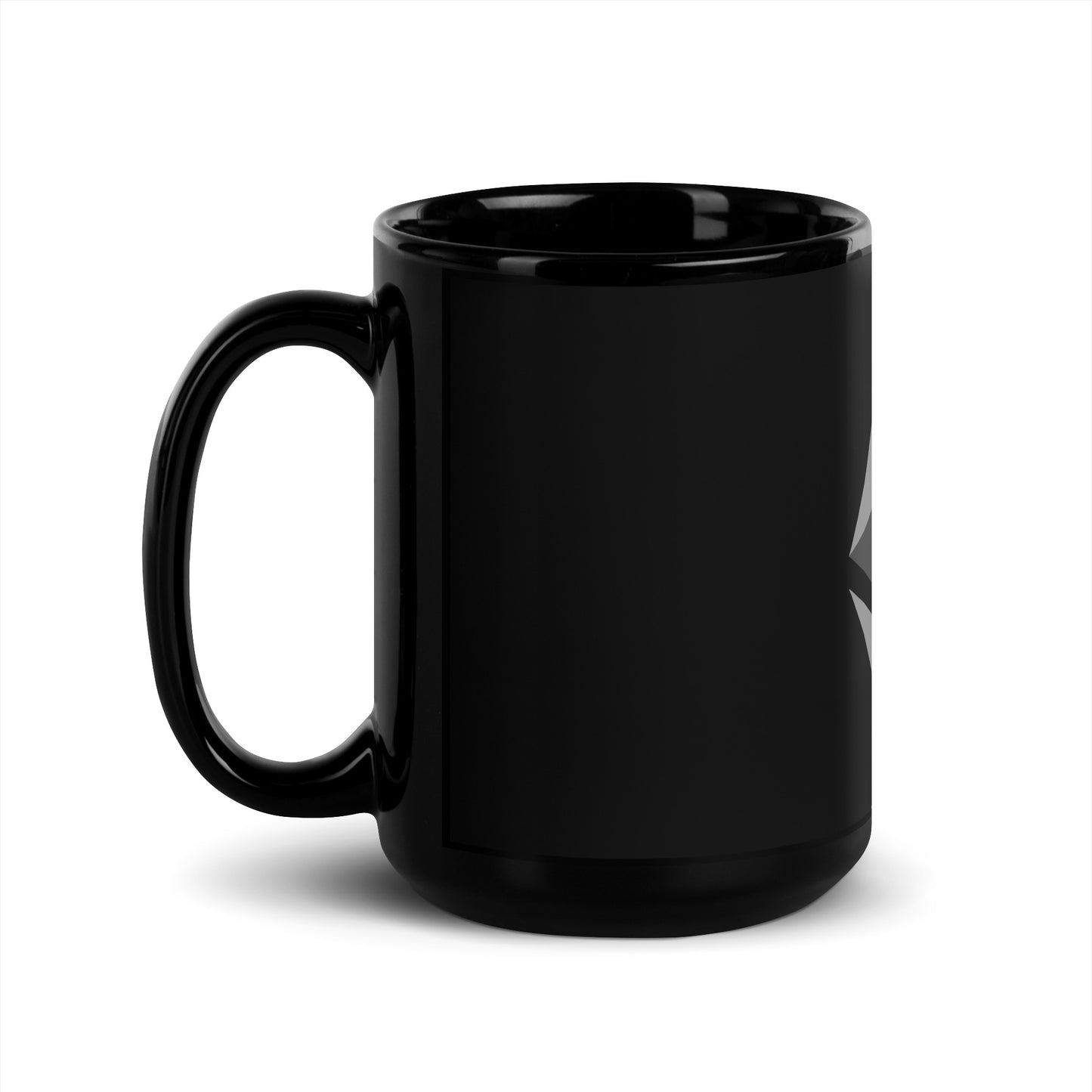 Eth Black Glossy Mug | Sleek Ethereum Coffee Mug for Crypto Enthusiasts