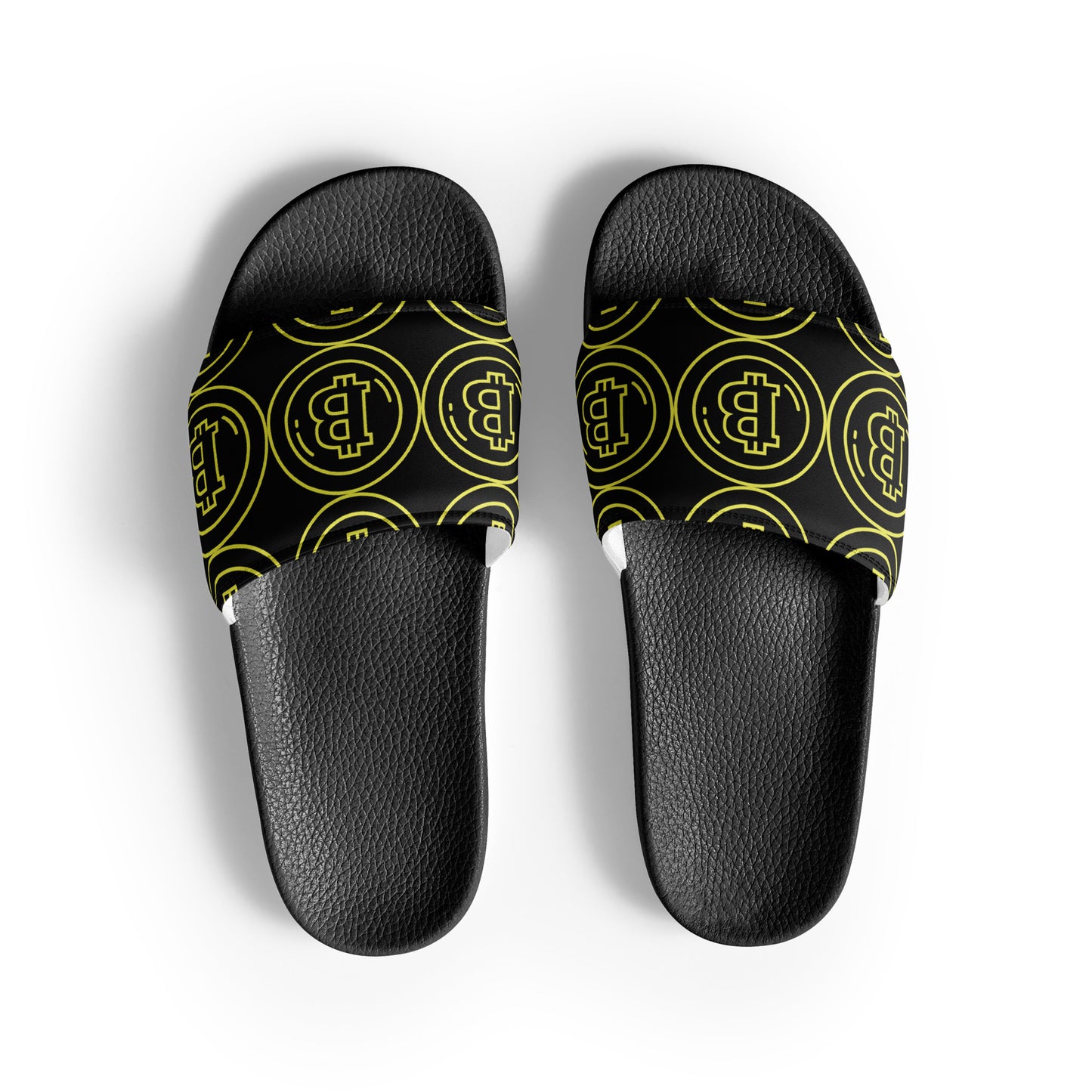 Comfortable Bitcoin Slides for Casual Wear & Crypto Fans | BTC Men’s slides