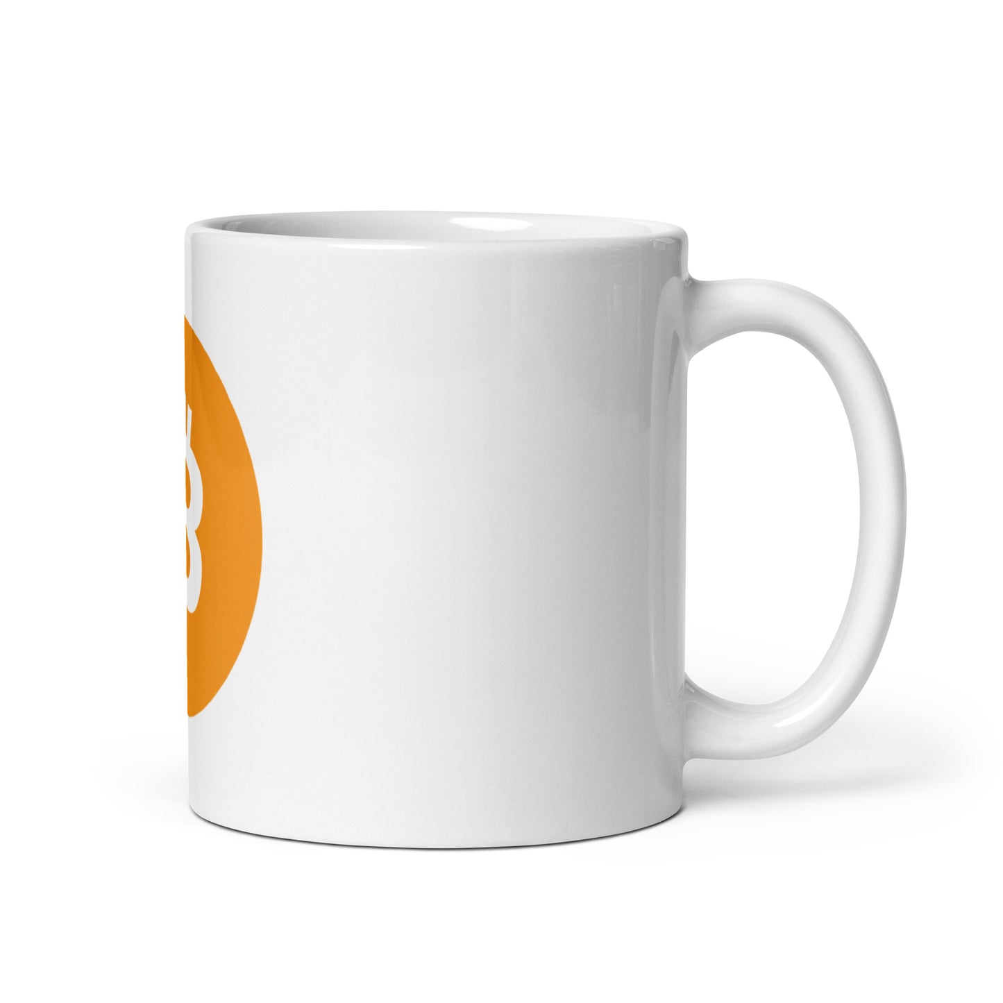 Classic Bitcoin Glossy Mug | Premium Crypto Coffee Mug