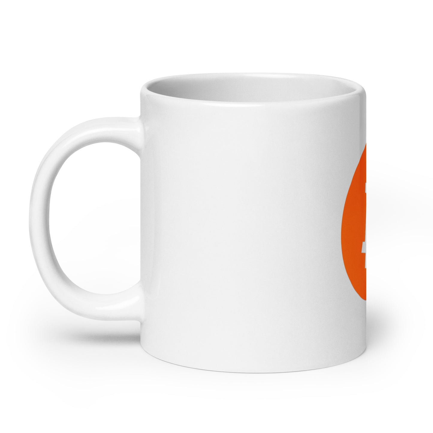 Classic Bitcoin Glossy Mug | Premium Crypto Coffee Mug